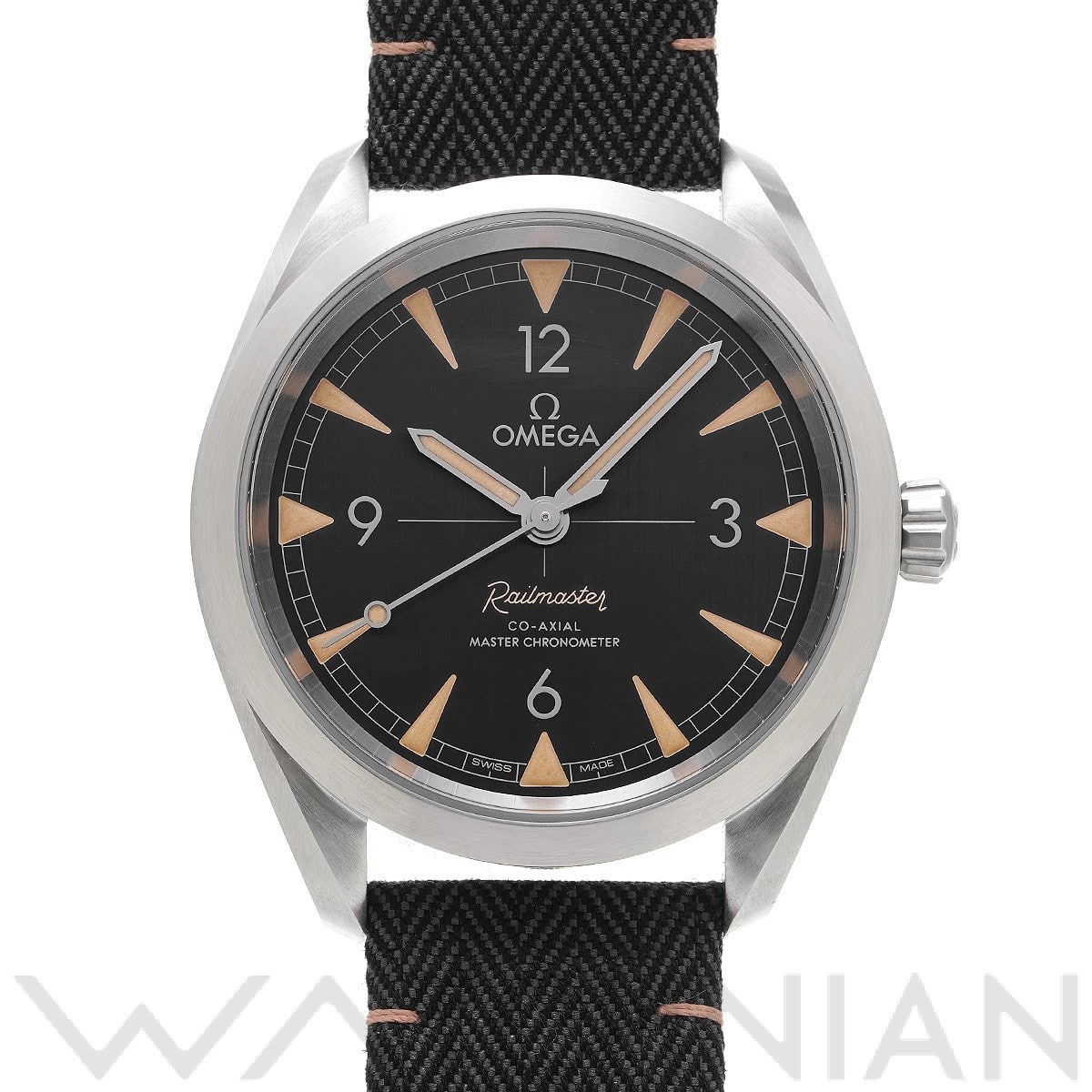 オメガ / OMEGA シーマスター レイルマスター コーアクシャル マスタークロノメーター 220.12.40.20.01.001 ブラック メンズ 時計 【中古】【wristwatch】