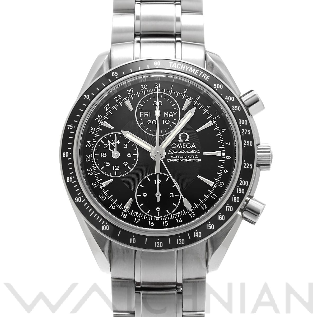 オメガ / OMEGA スピードマスター トリプルカレンダー 3220.50 ブラック メンズ 時計 【中古】【wristwatch】