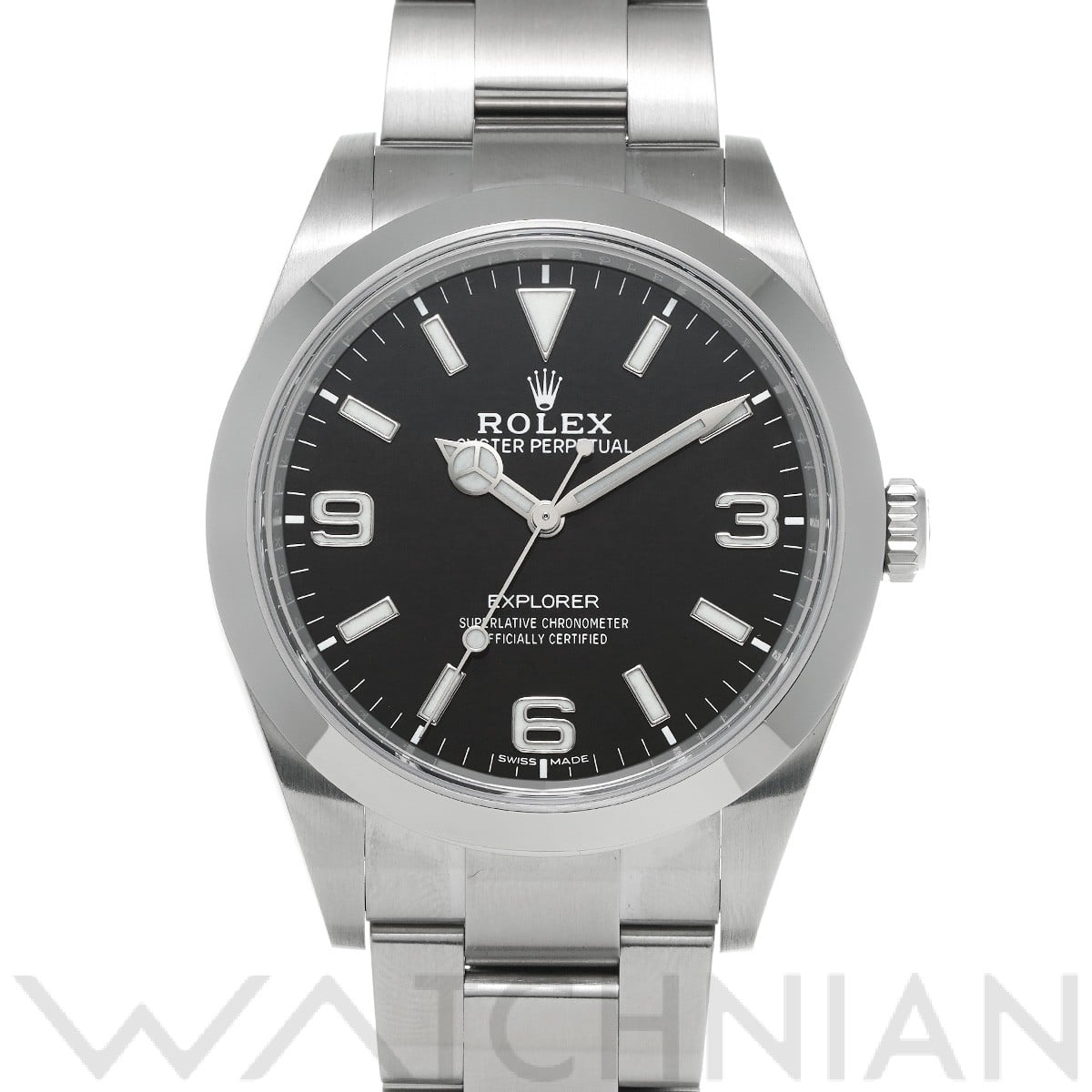 ロレックス エクスプローラー 214270 ブラック メンズ 時計 【中古】【wristwatch】