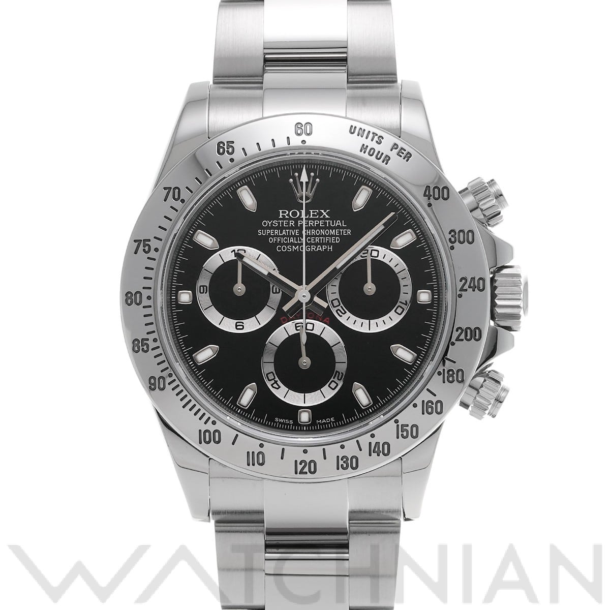 ロレックス コスモグラフ デイトナ 116520 ブラック メンズ 時計 【中古】【wristwatch】