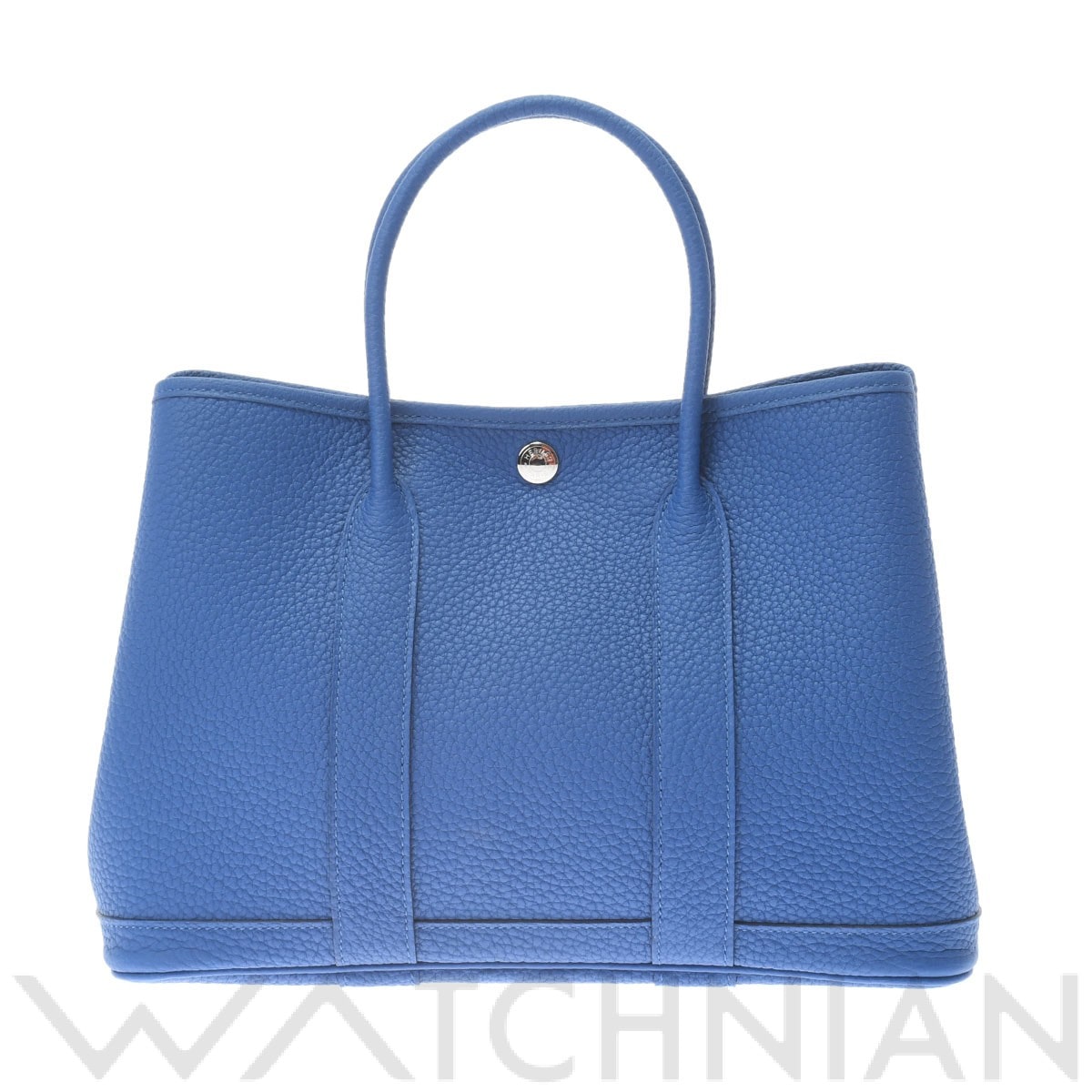 エルメス / HERMES ガーデンパーティ TPM ブルーフランス/パラジウム金具 ネゴンダ レディース バッグ 【未使用】【bag】