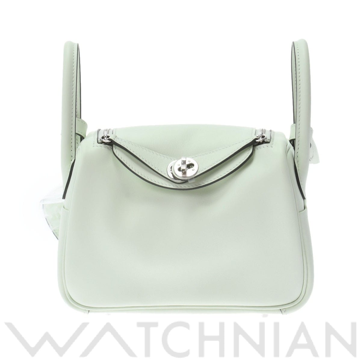 エルメス リンディ ミニ ヴェールフィズ/パラジウム金具 ヴォースイフト レディース バッグ 【新品】【bag】