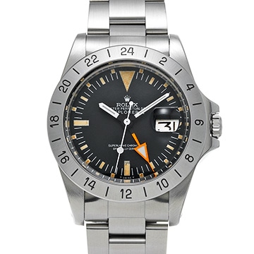 ロレックス エクスプローラーII 1655 ブラック メンズ 時計 【中古】【wristwatch】