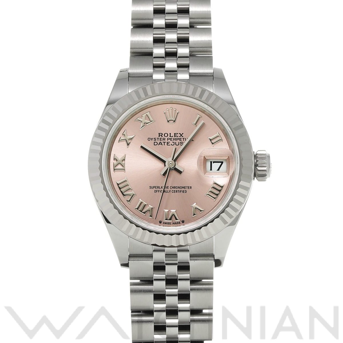 ロレックス レディ デイトジャスト 28 279174 ピンク レディース 時計 【中古】【wristwatch】