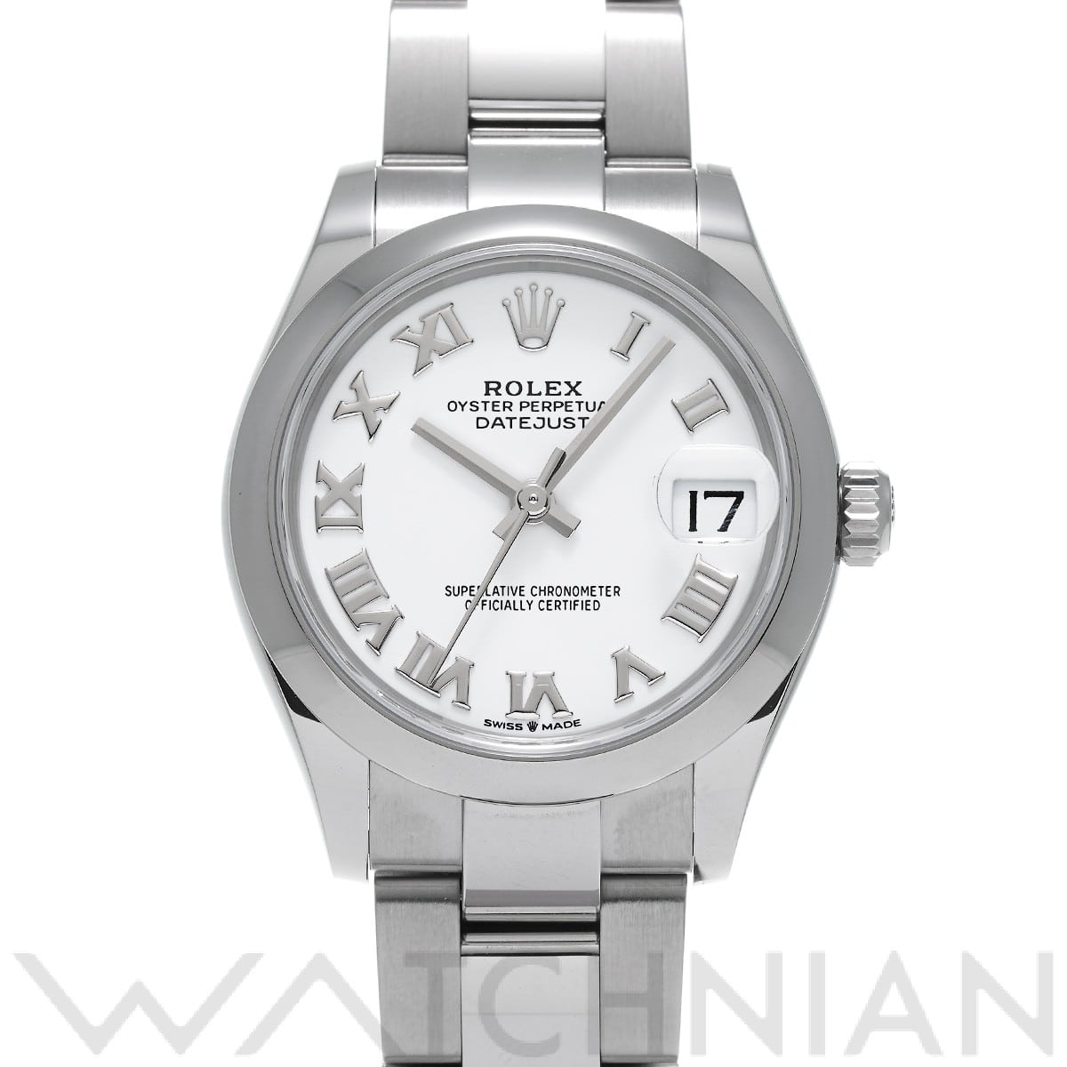 ロレックス デイトジャスト 31 278240 ホワイト ユニセックス 時計 【中古】【wristwatch】