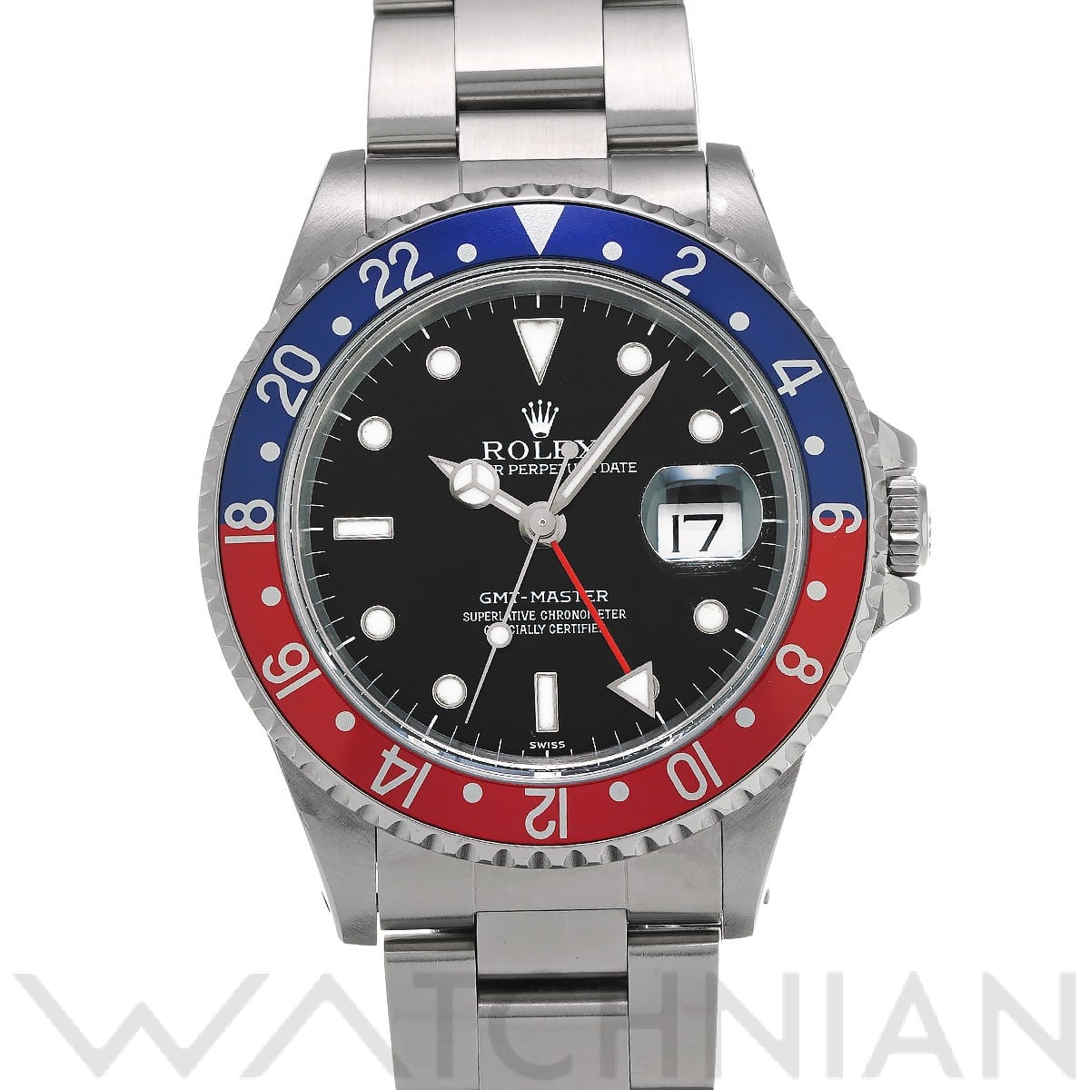 ロレックス GMTマスター 16700 ブラック メンズ 時計 【中古】【wristwatch】