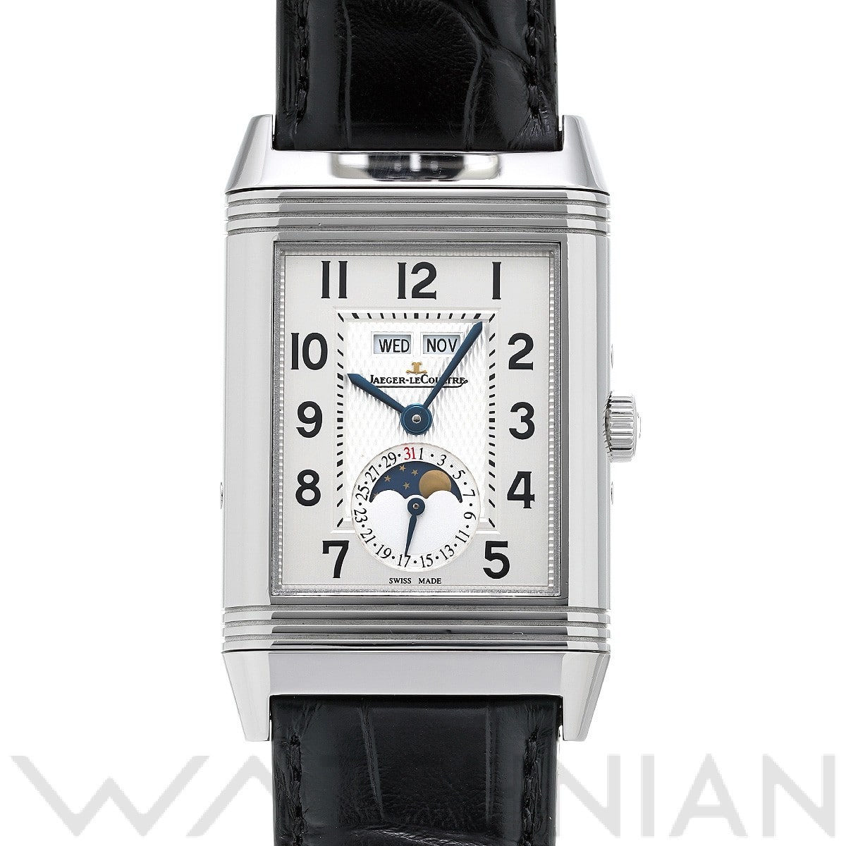 ジャガー ルクルト / Jaeger-LeCoultre グランドレベルソ カレンダー Q3758420 シルバー メンズ 時計 【中古】【wristwatch】
