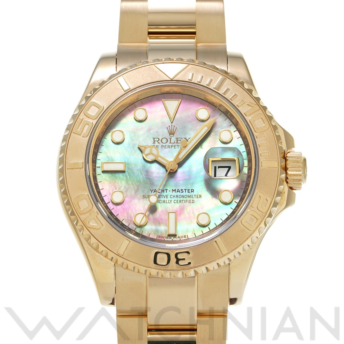 ロレックス ヨットマスター 40 16628NC ブラックシェル メンズ 時計 【中古】【wristwatch】