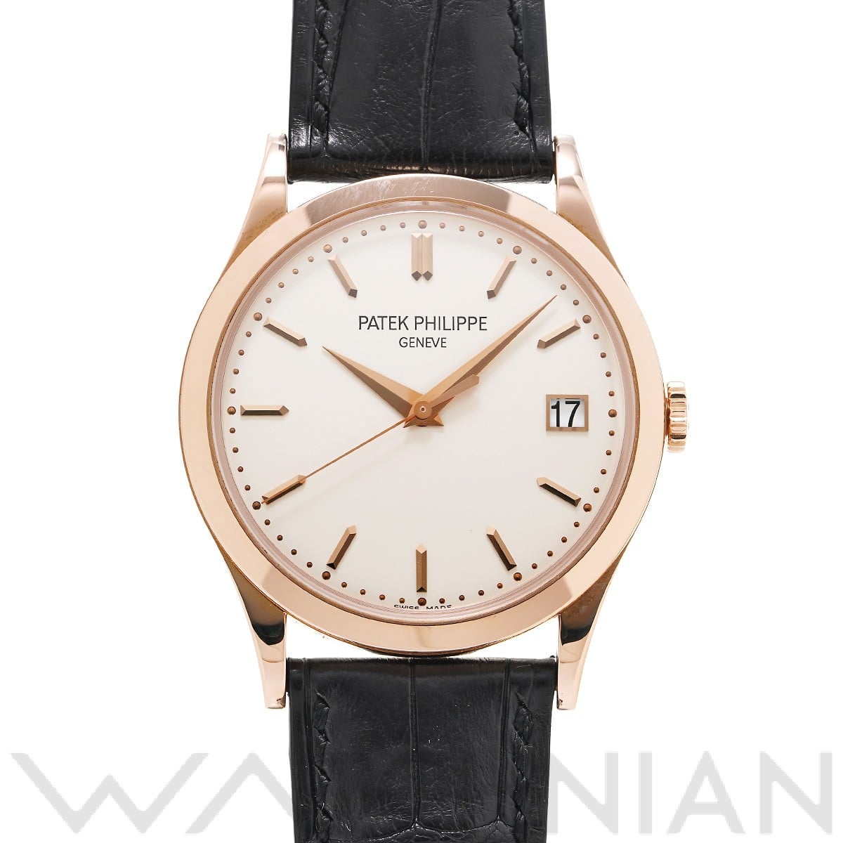 パテック フィリップ / PATEK PHILIPPE カラトラバ 5296R-010 シルバー・オパーリン メンズ 時計 【中古】【wristwatch】