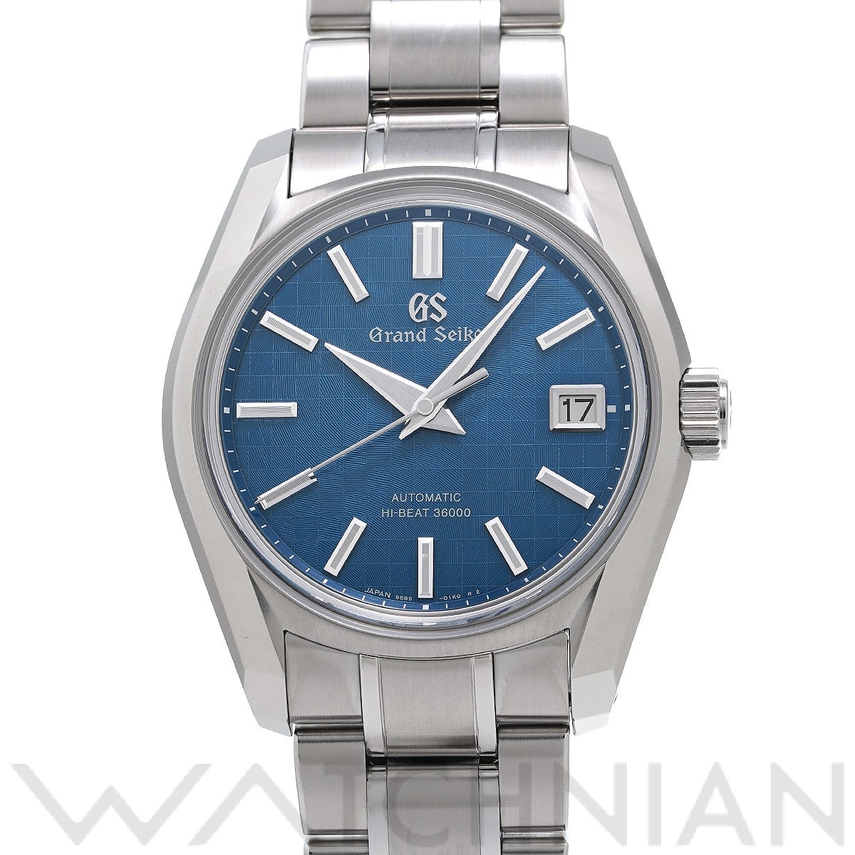 グランドセイコー ヘリテージコレクション メカニカル ハイビート36000 SBGH315 ブルー メンズ 時計 【中古】【wristwatch】