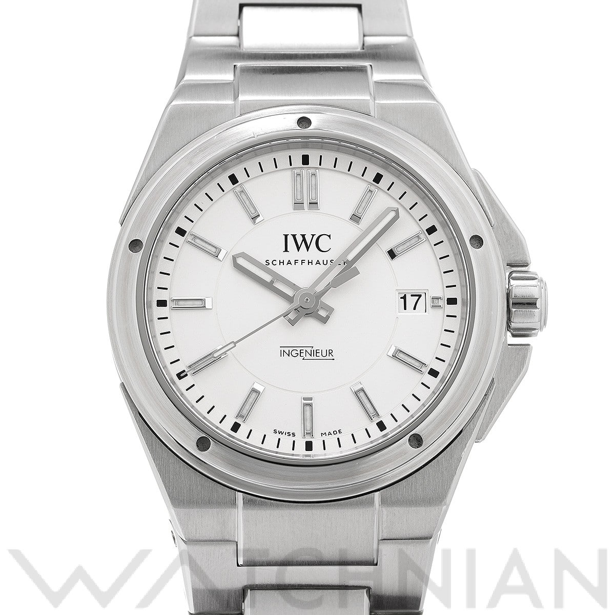 IWC インヂュニア オートマティック IW323904 シルバー メンズ 時計 【中古】【wristwatch】