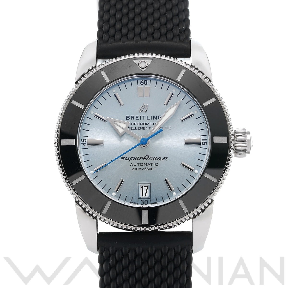 ブライトリング / BREITLING スーパーオーシャン ヘリテージ B20 オートマチック 42 ジャパン リミテッド AB20108A1C1S1 アイスブルー メンズ 時計 【中古】【wristwatch】