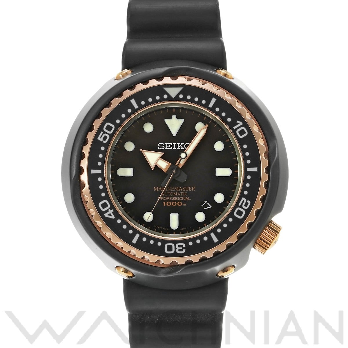 セイコー / SEIKO プロスペックス マリーンマスター プロフェッショナル SBDX014 ブラック メンズ 時計 【中古】【wristwatch】