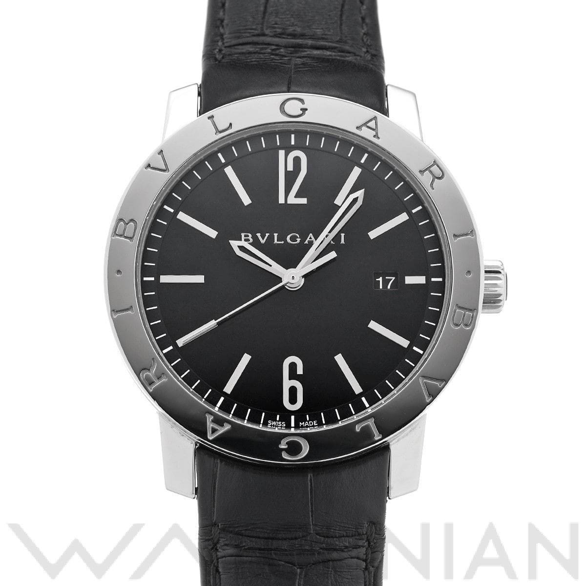 ブルガリ ブルガリブルガリ BB41BSLD ブラック メンズ 時計 【中古】【wristwatch】
