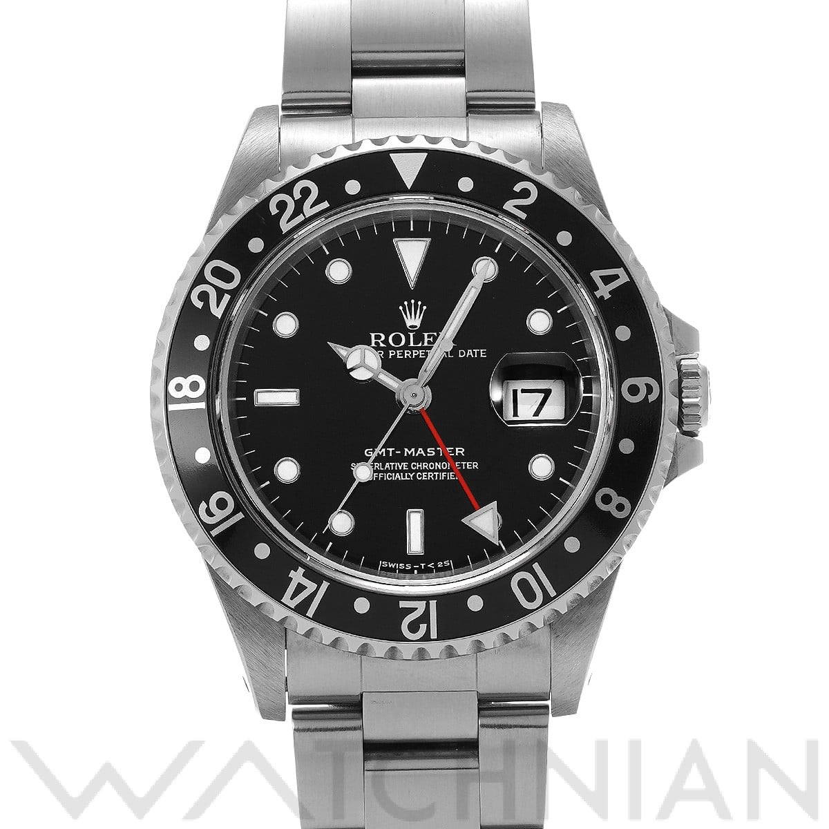 ロレックス GMTマスター 16700 ブラック メンズ 時計 【中古】【wristwatch】