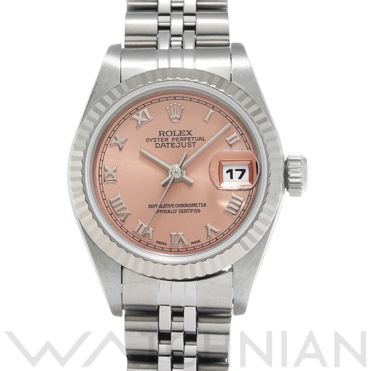 ロレックス デイトジャスト 69174 ピンク レディース 時計 【中古】【wristwatch】