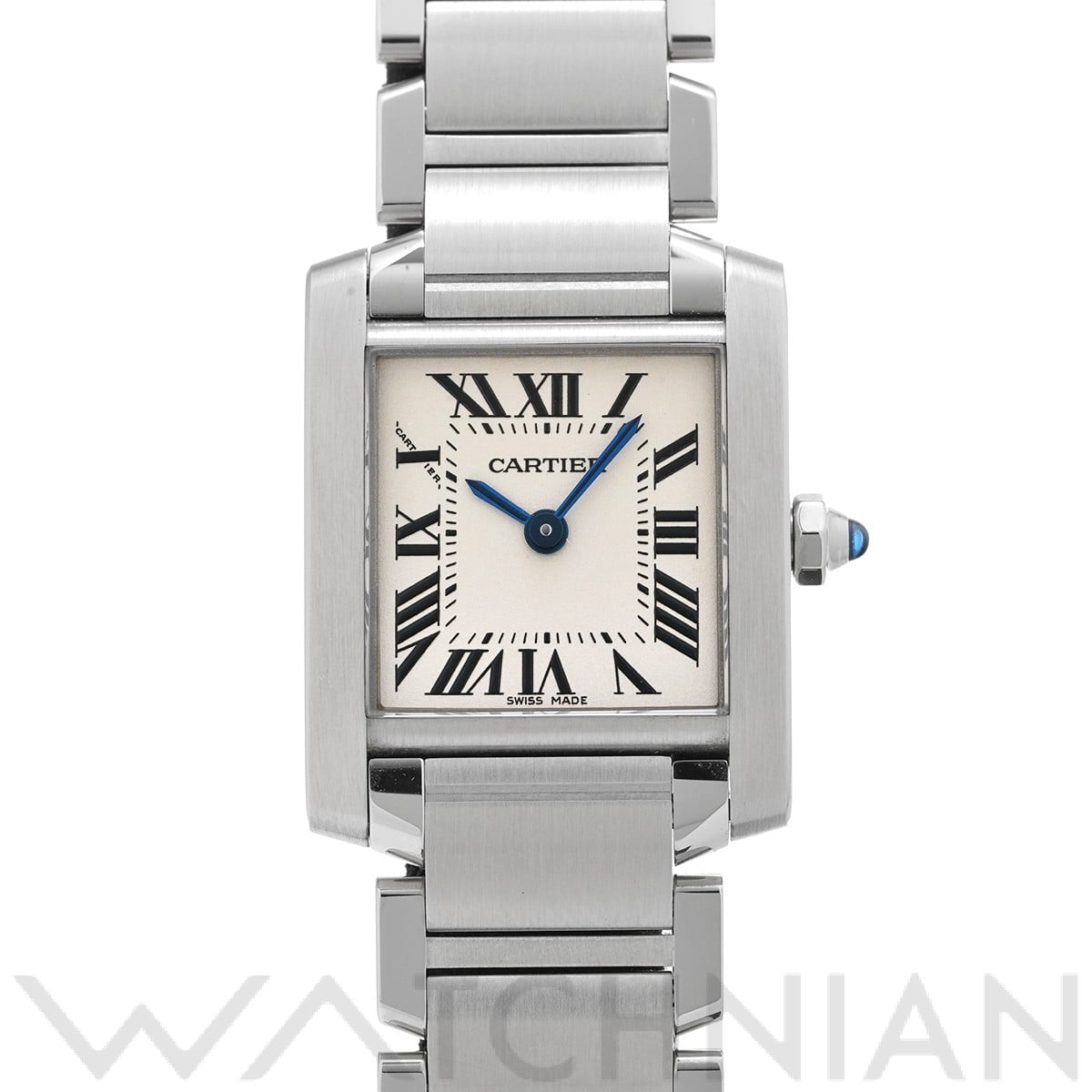カルティエ / CARTIER タンク フランセーズ SM W51008Q3 シルバー レディース 時計 【中古】【wristwatch】