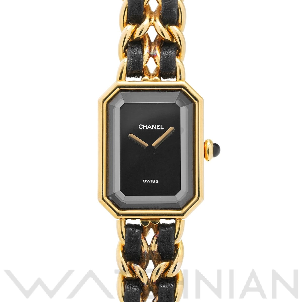 シャネル / CHANEL プルミエール M H0001 ブラック レディース 時計 【中古】【wristwatch】