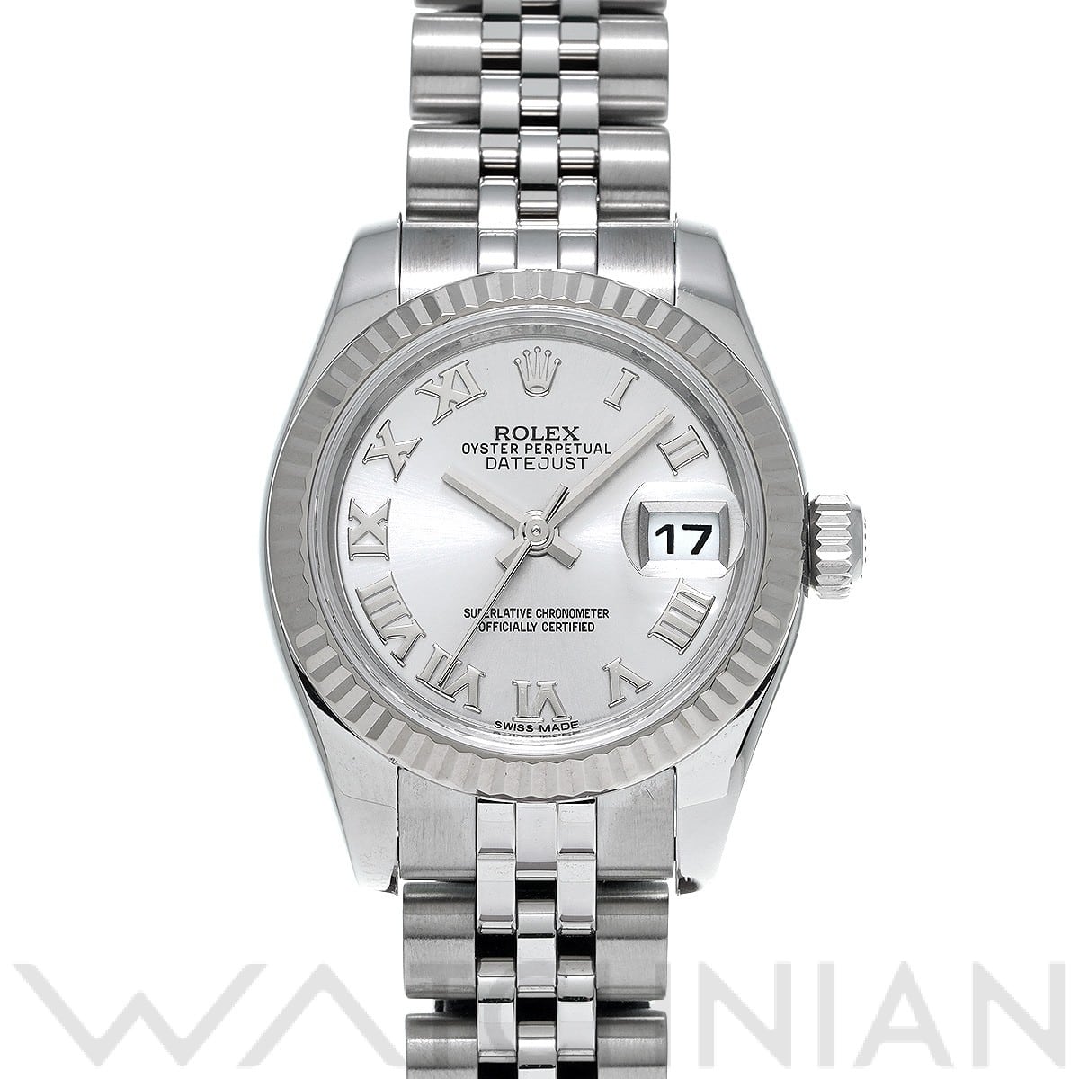 ロレックス レディ デイトジャスト 26 179174 シルバー レディース 時計 【中古】【wristwatch】