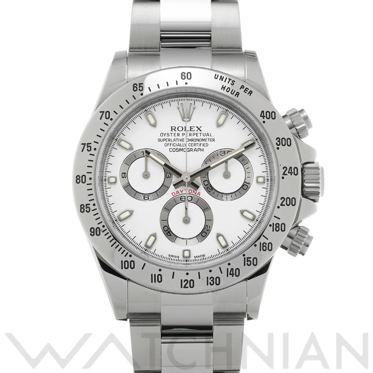 ロレックス コスモグラフ デイトナ 116520 ホワイト メンズ 時計 【中古】【wristwatch】