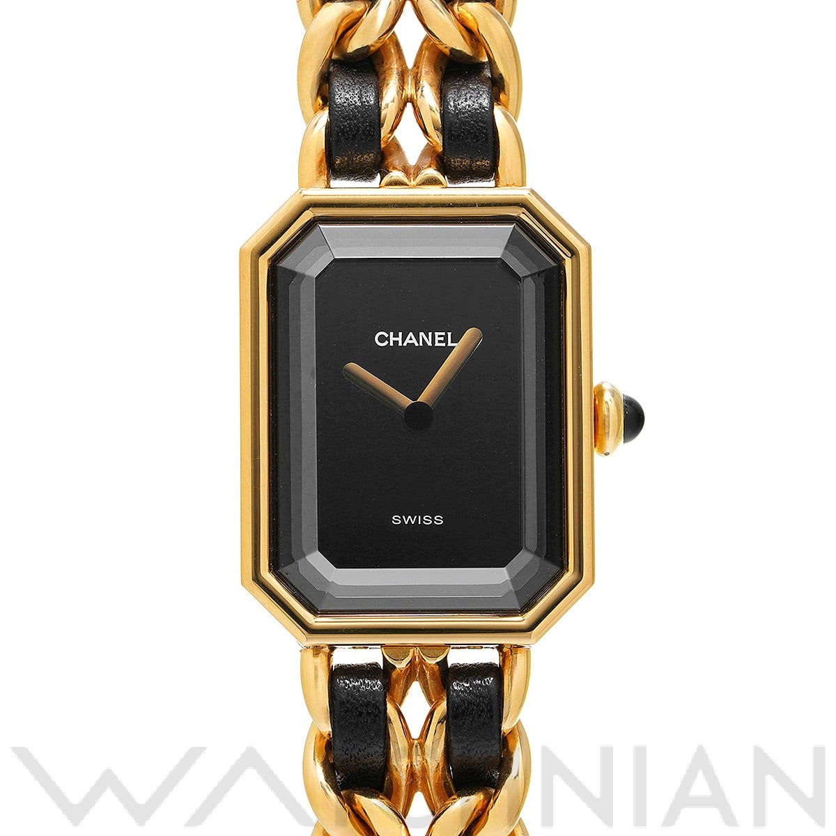 シャネル / CHANEL プルミエール M H0001 ブラック レディース 時計 【中古】【wristwatch】