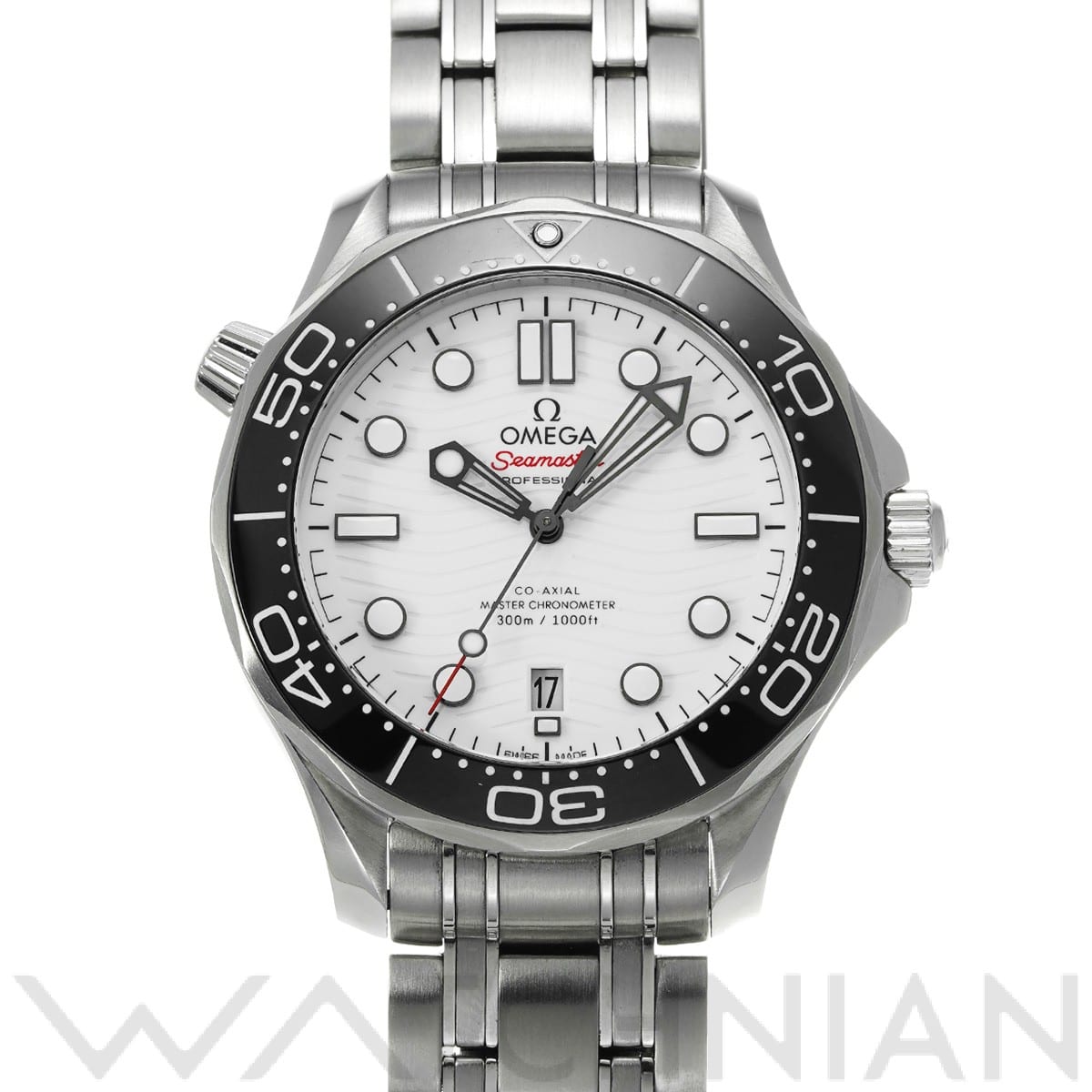 オメガ / OMEGA シーマスター ダイバー300 コーアクシャル マスタークロノメーター 210.30.42.20.04.001 ホワイト メンズ 時計 【中古】【wristwatch】