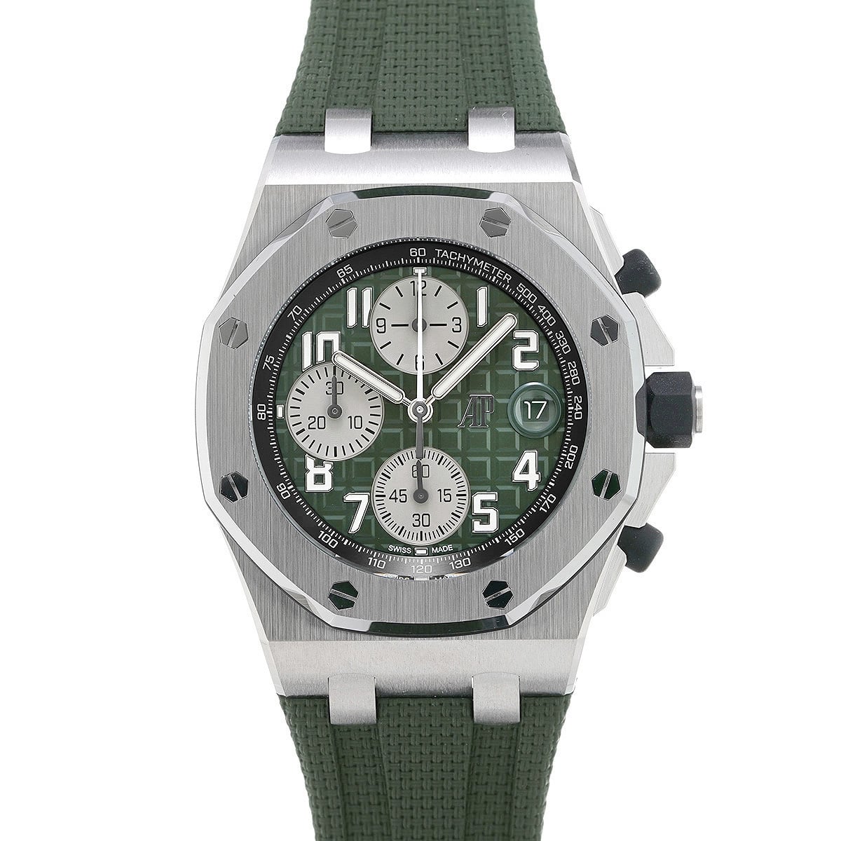 オーデマ ピゲ ロイヤルオーク オフショア クロノグラフ ブティック限定 26238TI.OO.A056CA.01 カーキグリーン メンズ 時計 【中古】【wristwatch】