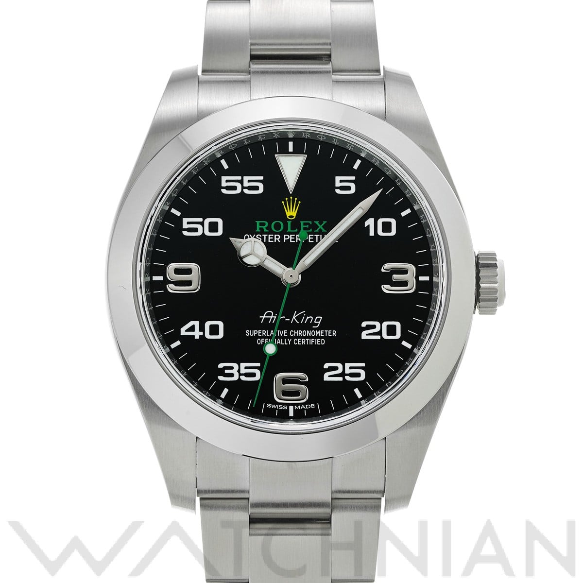 ロレックス / ROLEX エアキング 116900 ブラック メンズ 時計 【中古】【wristwatch】