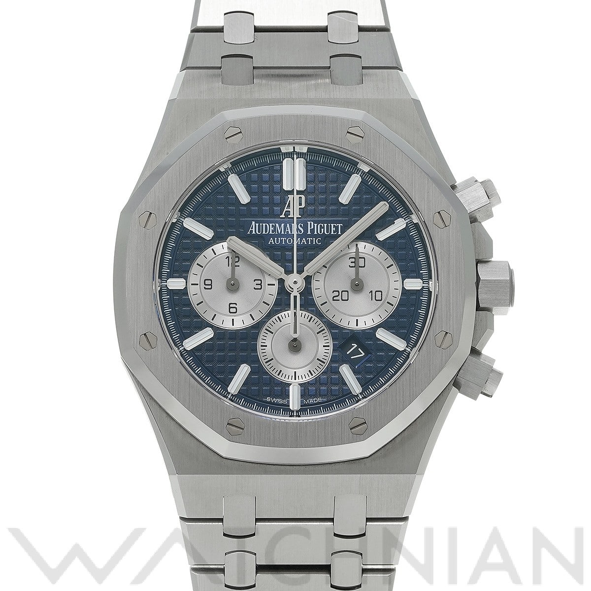 オーデマ ピゲ ロイヤルオーク クロノグラフ 26331ST.OO.1220ST.01 ブルー/ロジウム メンズ 時計 【中古】【wristwatch】