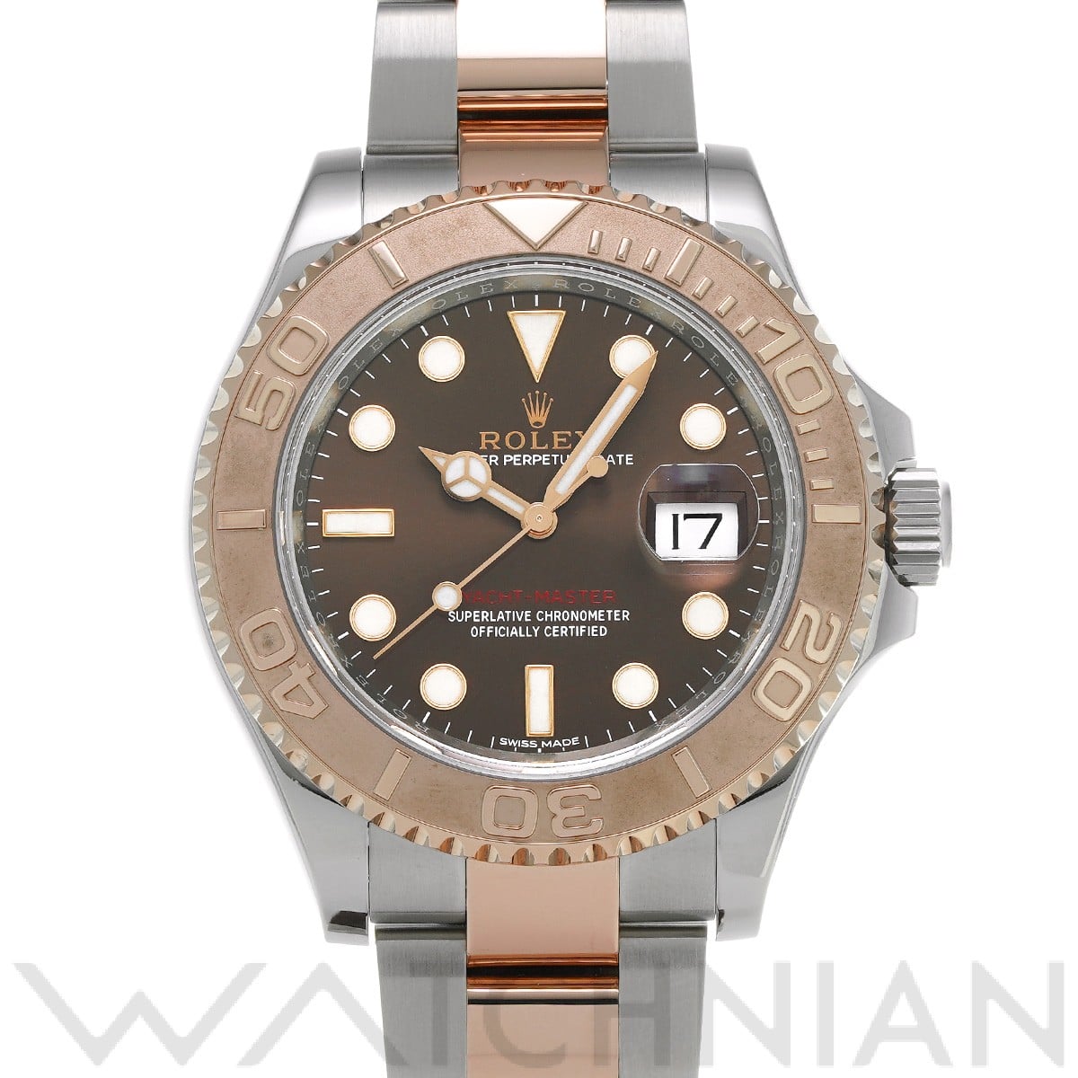 ロレックス ヨットマスター 40 116621 チョコレート メンズ 時計 【中古】【wristwatch】