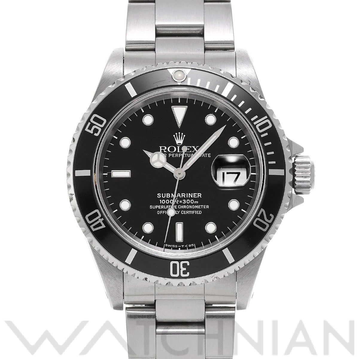 ロレックス / ROLEX サブマリーナ デイト 16610 ブラック メンズ 時計 【中古】【wristwatch】