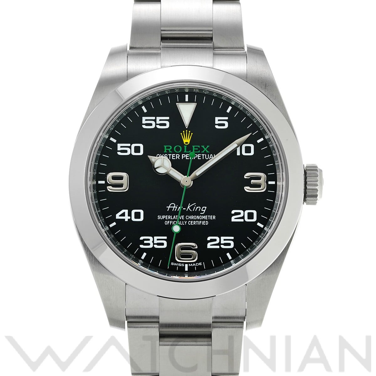 ロレックス / ROLEX エアキング 116900 ブラック メンズ 時計 【中古】【wristwatch】