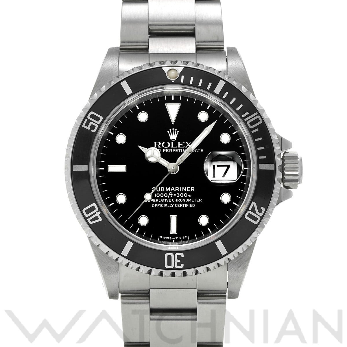 ロレックス / ROLEX サブマリーナ デイト 16610 ブラック メンズ 時計 【中古】【wristwatch】