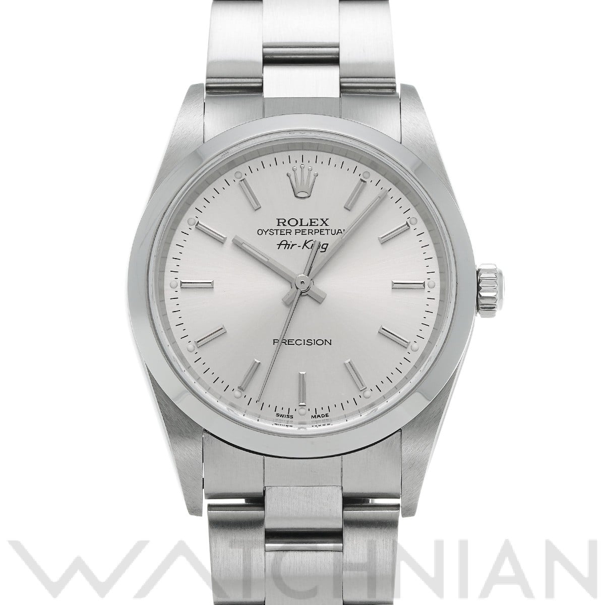 ロレックス エアキング 14000M シルバー メンズ 時計 【中古】【wristwatch】