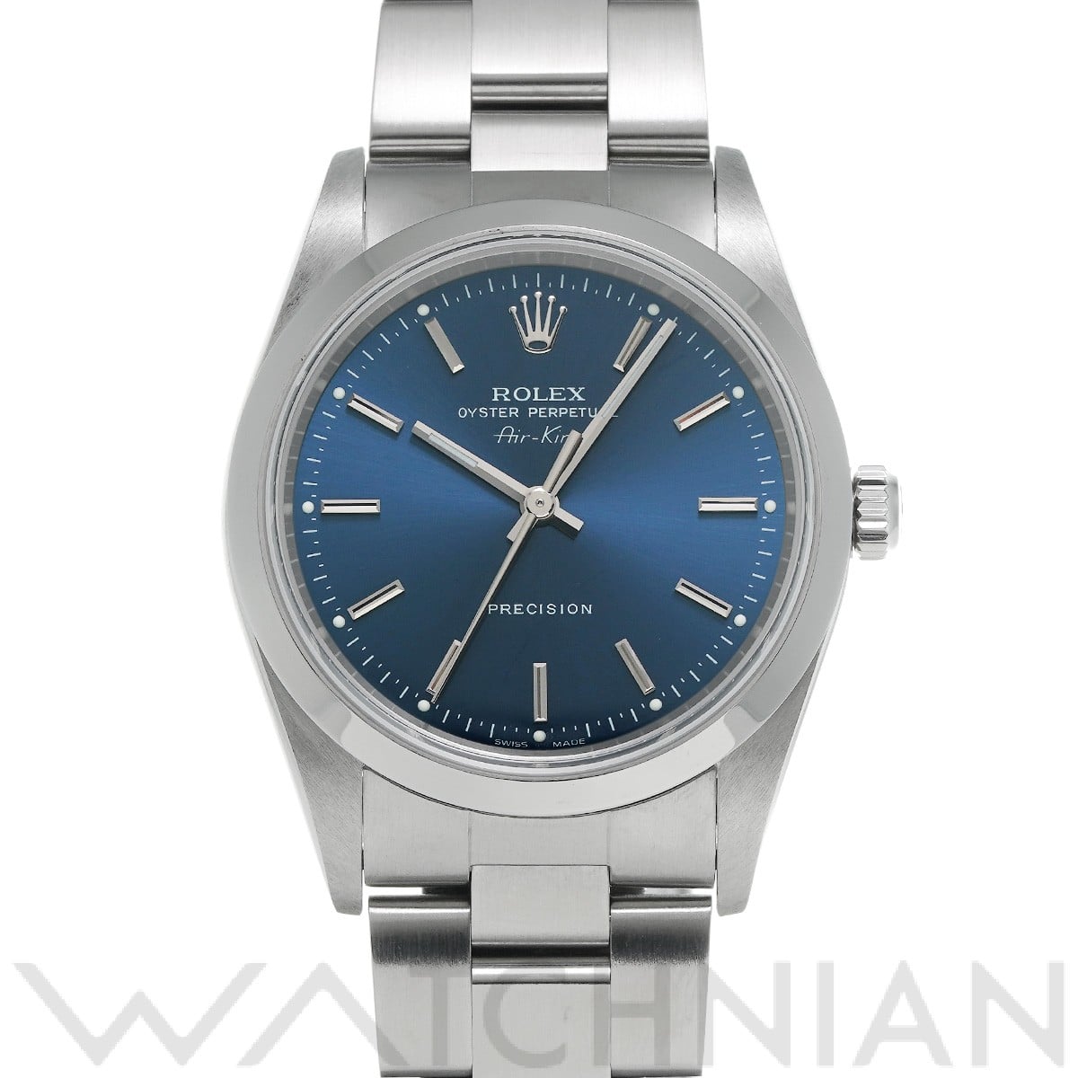 ロレックス エアキング 14000M ブルー メンズ 時計 【中古】【wristwatch】