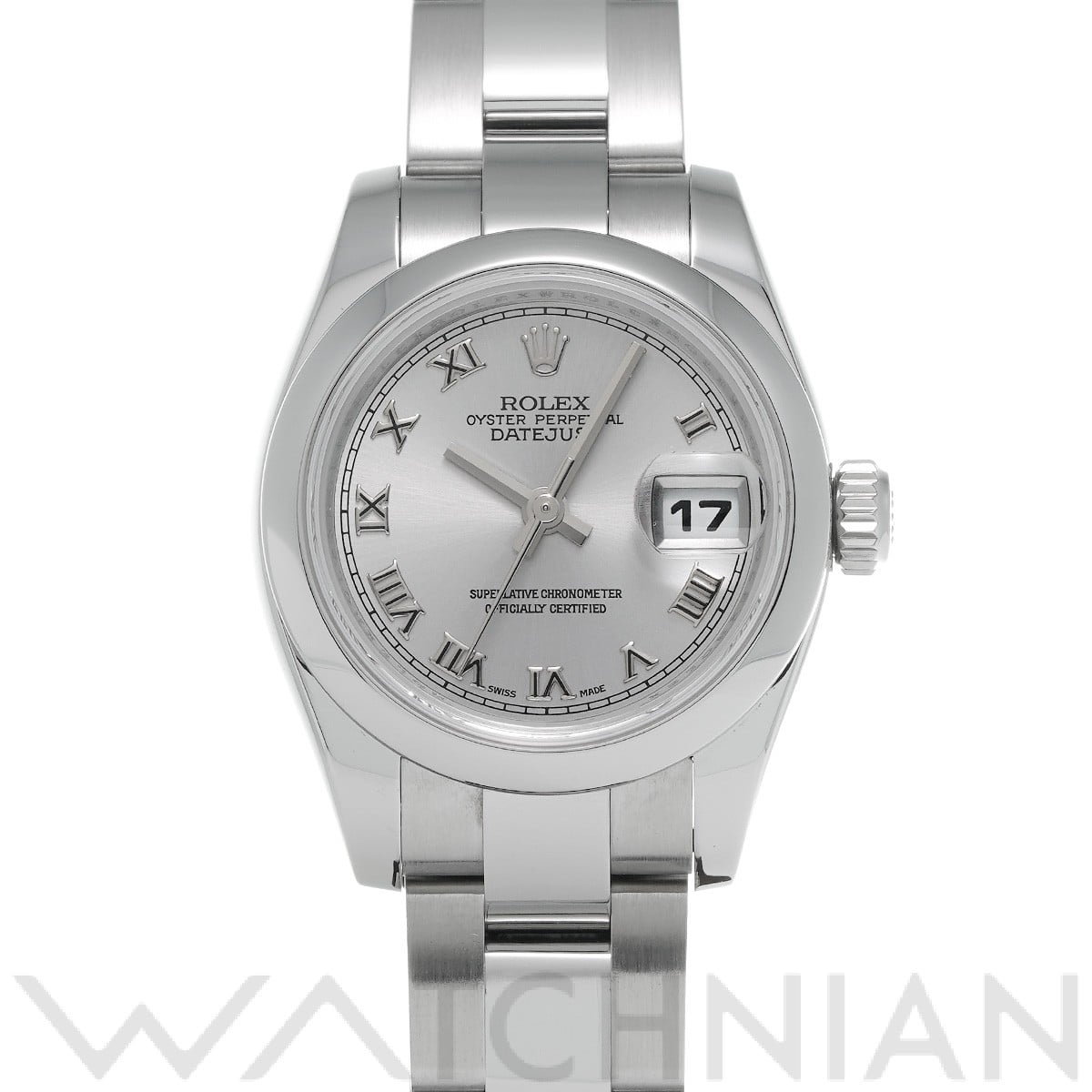 ロレックス レディ デイトジャスト 26 179160 グレー レディース 時計 【中古】【wristwatch】