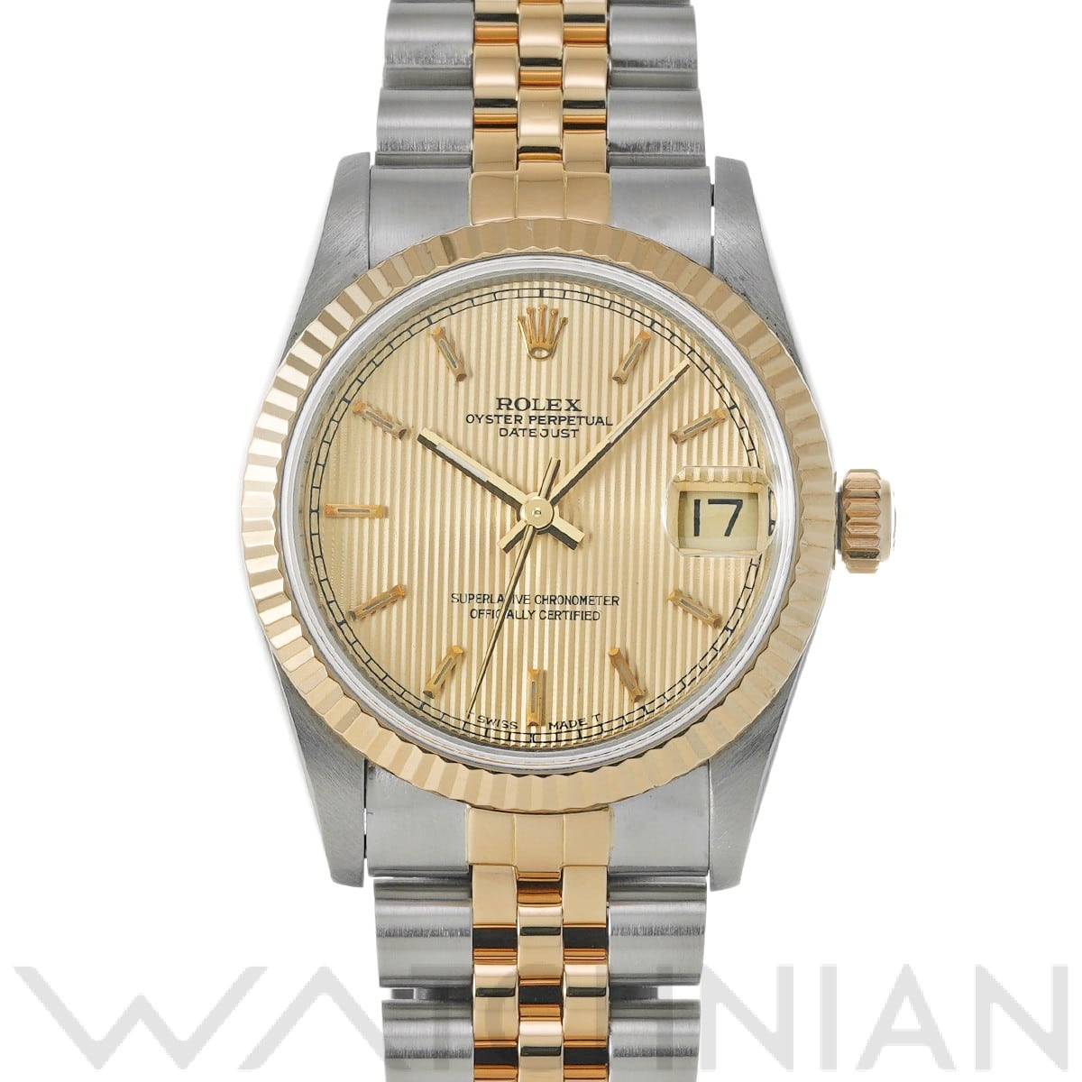 ロレックス / ROLEX デイトジャスト 68273 シャンパンタペストリー ユニセックス 時計 【中古】【wristwatch】