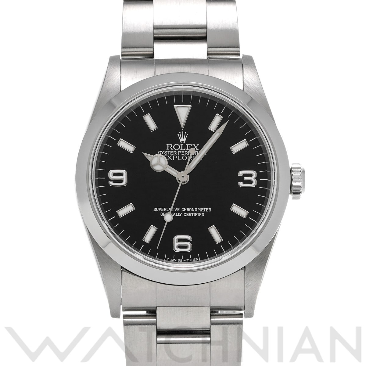 ロレックス エクスプローラー 14270 ブラック メンズ 時計 【中古】【wristwatch】