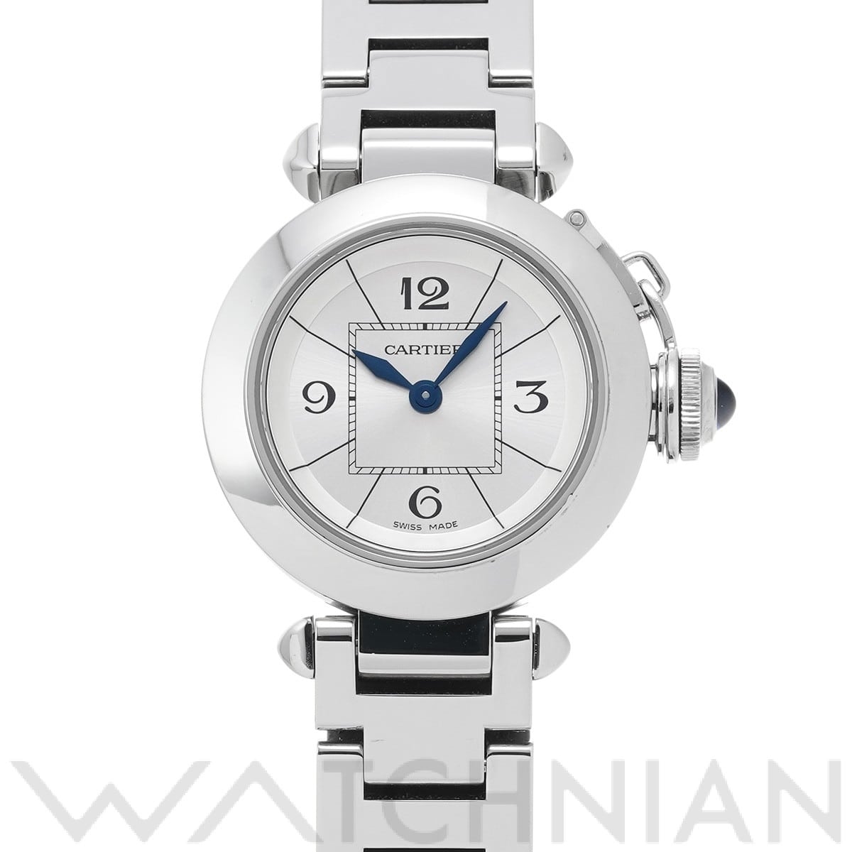 カルティエ / CARTIER ミスパシャ W3140007 シルバー レディース 時計 【中古】【wristwatch】