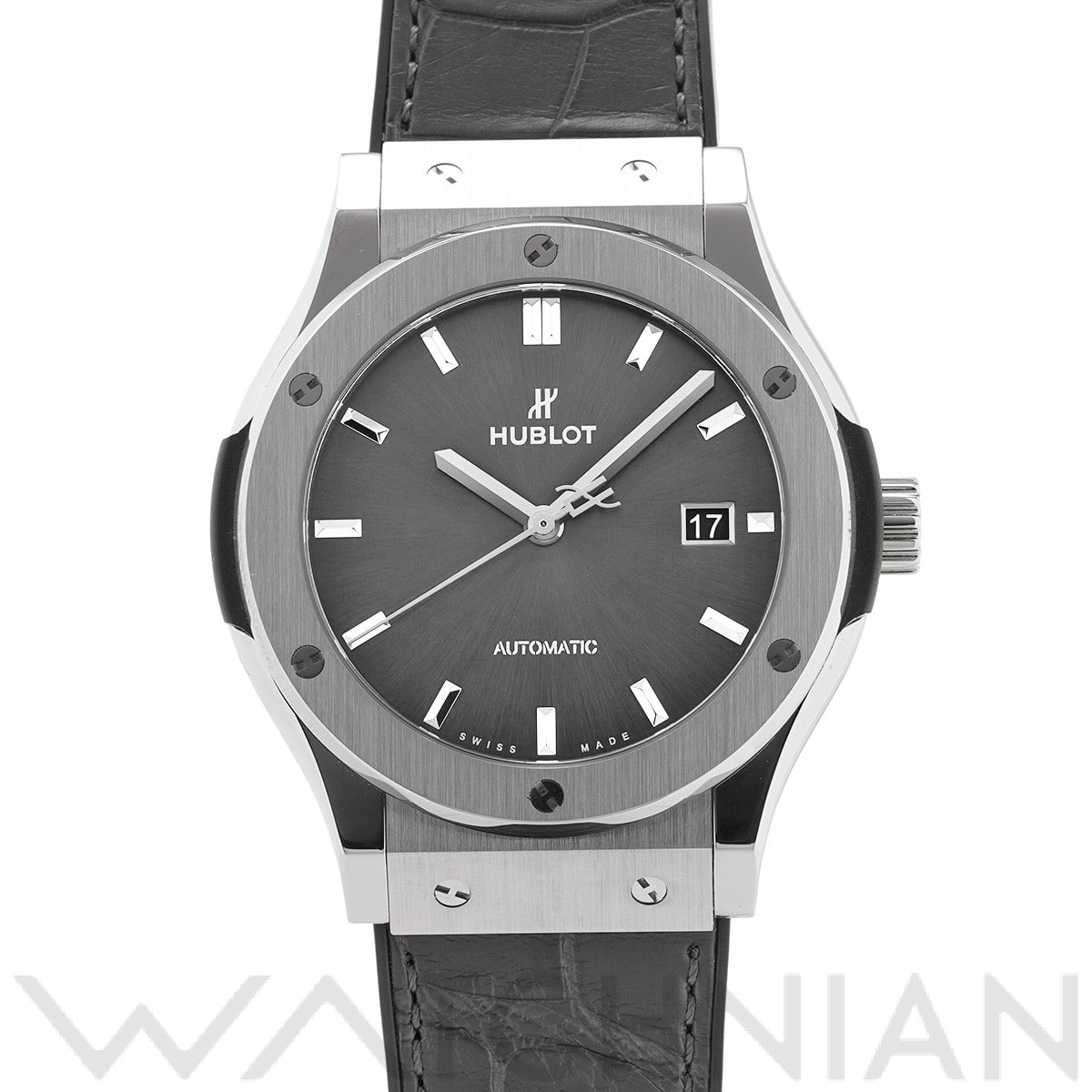 ウブロ / HUBLOT クラシックフュージョン チタニウム レーシンググレー 542.NX.7071.LR グレー メンズ 時計 【中古】【wristwatch】