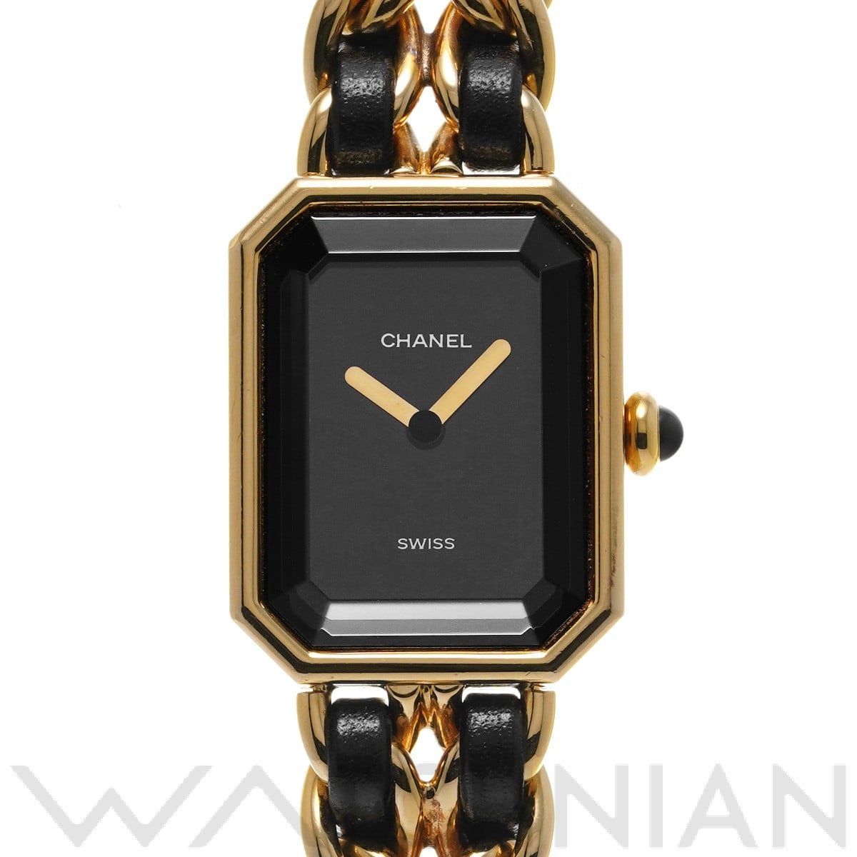 シャネル / CHANEL プルミエール M H0001 ブラック レディース 時計 【中古】【wristwatch】