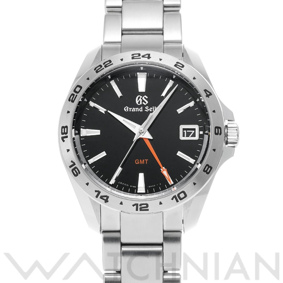 グランドセイコー / Grand Seiko スポーツコレクション クォーツ GMT SBGN003 ブラック メンズ 時計 【中古】【wristwatch】