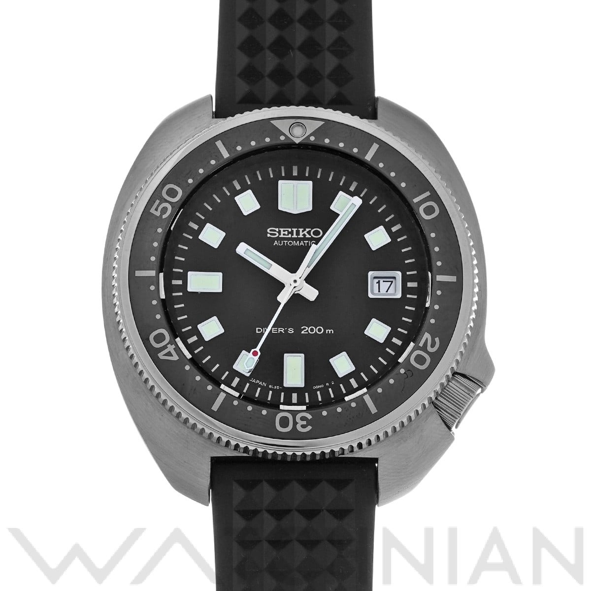 セイコー プロスペックス 1970 メカニカル ダイバーズ SBDX031 ブラック メンズ 時計 【中古】【wristwatch】