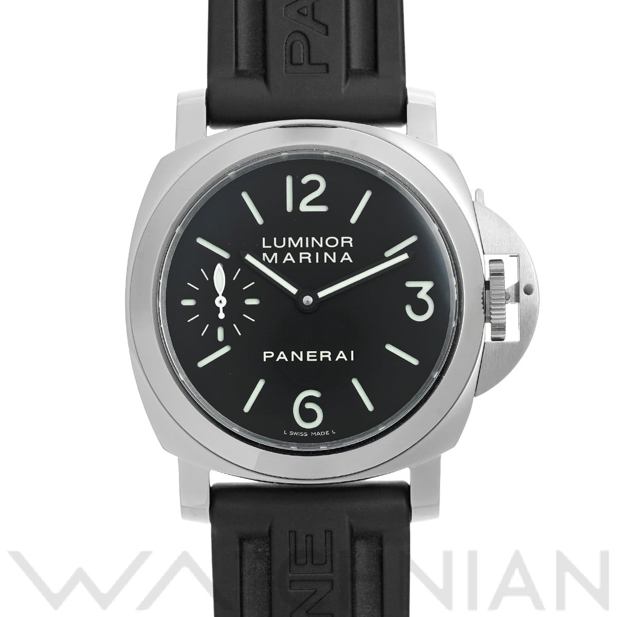 パネライ / PANERAI ルミノールマリーナ PAM00111 ブラック メンズ 時計 【中古】【wristwatch】
