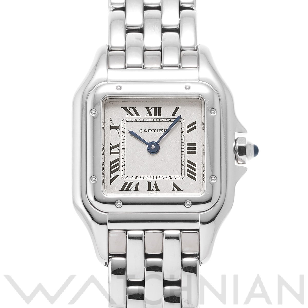 カルティエ パンテール SM W25016F3 シルバー レディース 時計 【中古】【wristwatch】