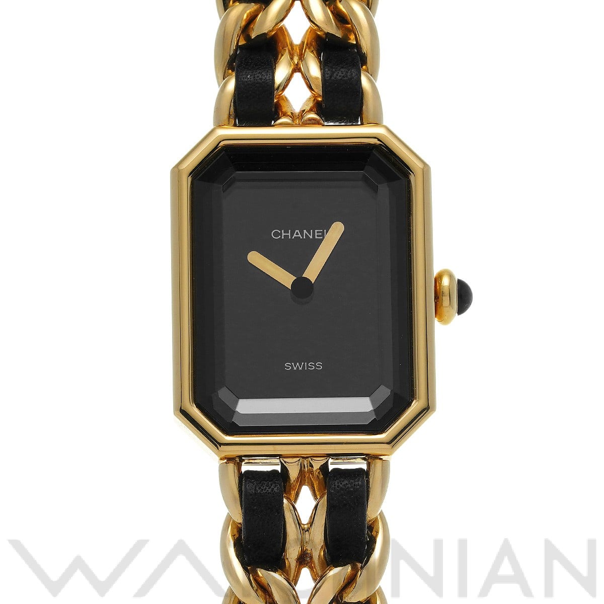 シャネル / CHANEL プルミエール M H0001 ブラック レディース 時計 【中古】【wristwatch】