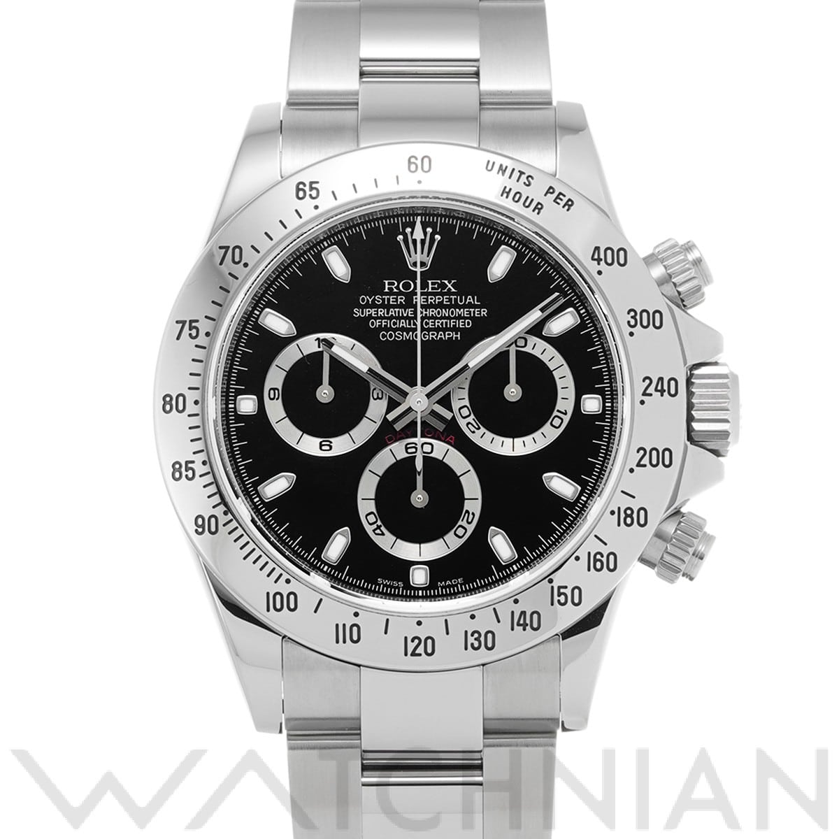 ロレックス コスモグラフ デイトナ 116520 ブラック メンズ 時計 【中古】【wristwatch】