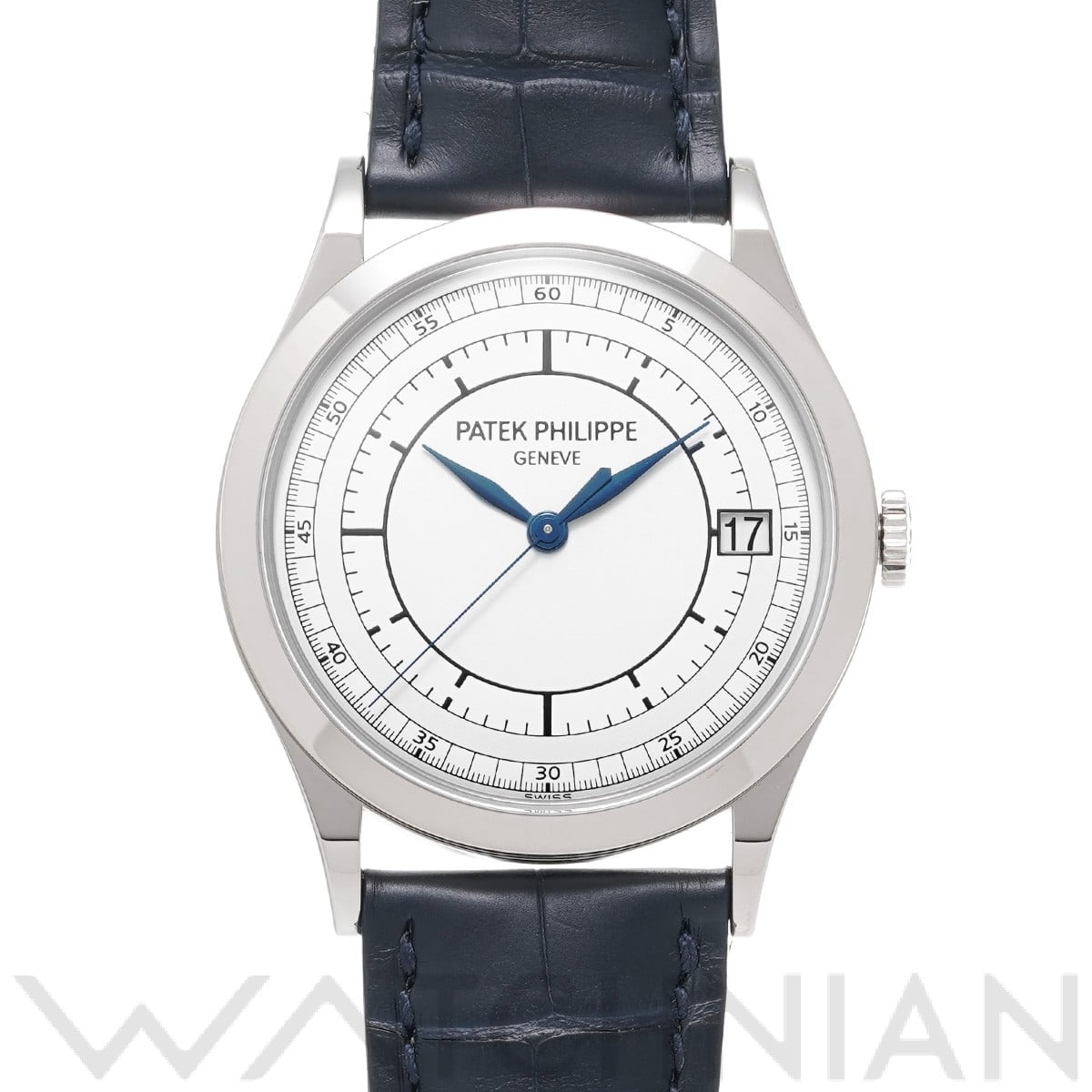 パテック フィリップ / PATEK PHILIPPE カラトラバ 5296G-001 シルバー メンズ 時計 【中古】【wristwatch】