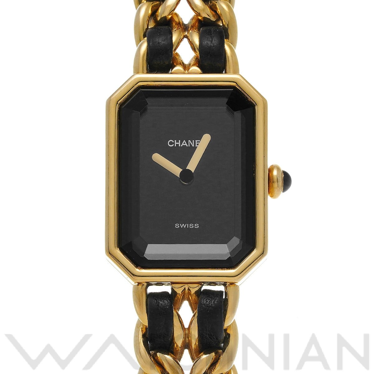 シャネル / CHANEL プルミエール M H0001 ブラック レディース 時計 【中古】【wristwatch】