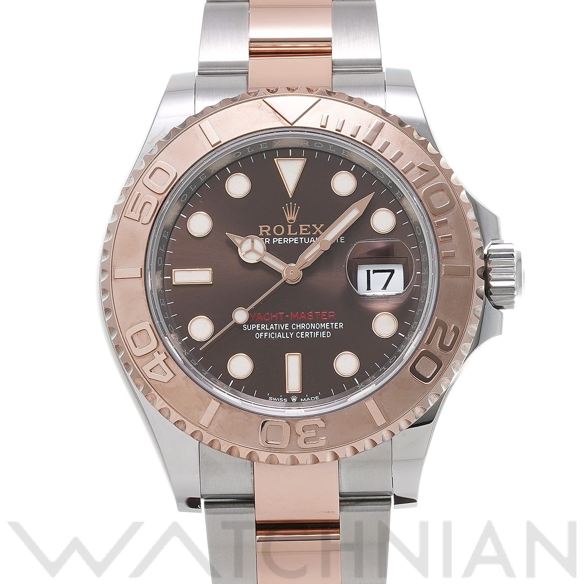 ロレックス ヨットマスター 40 126621 チョコレート メンズ 時計 【中古】【wristwatch】